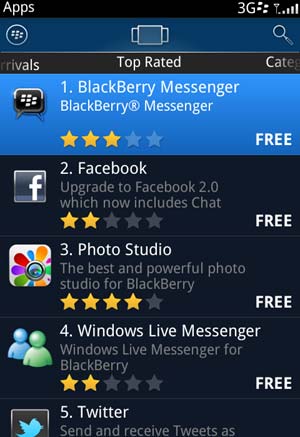 [RIM] OS7 BlackBerry Torch 9860 評測