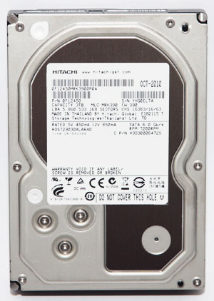 [Hitachi] Hitachi 7200rpm 3TB 硬碟實測