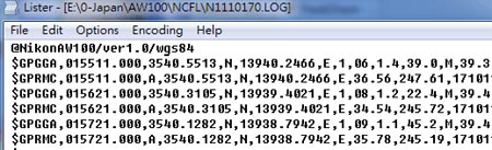 [Nikon] Nikon AW100 GPS 記錄實作